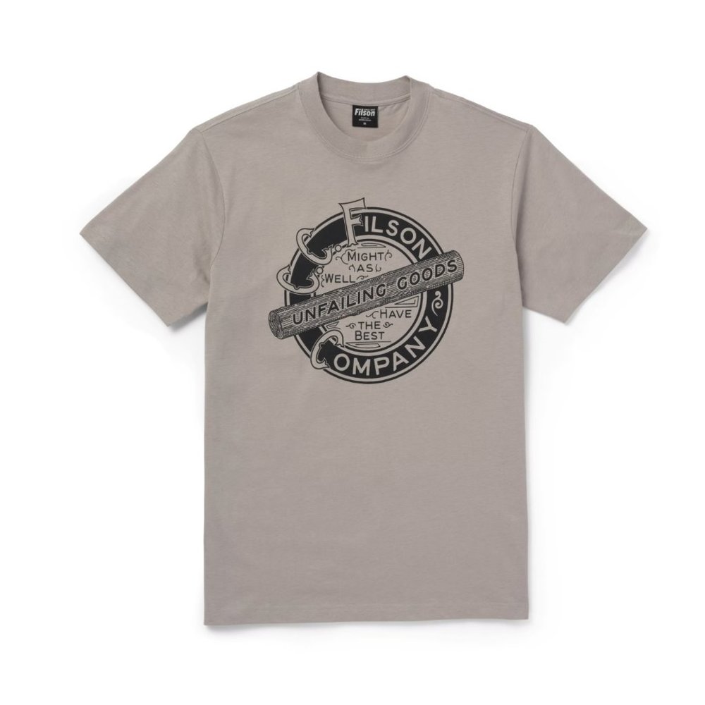 NWT Filson Ranger T-shirt, Fog color, MEDIUM